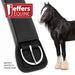Jeffers Western Neoprene Sleeve Straight Draft Horse Cinch with Stainless Steel Hardware & Non - Slip Back - IA7B - 40 in - Black - 2
