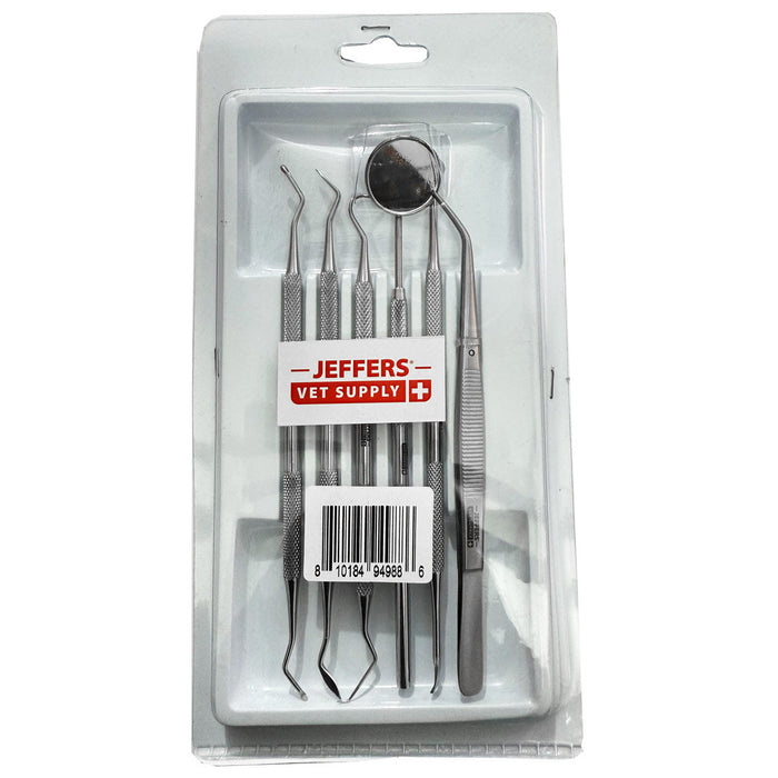 6-PIECE Dog Dental Tooth Scale Kit Count 