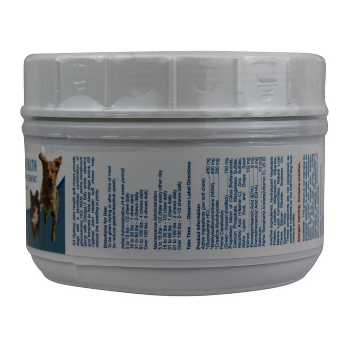 K9 Optimal Joint Health Soft Chew - 015PC-60 - 60 ct - Jar - 13