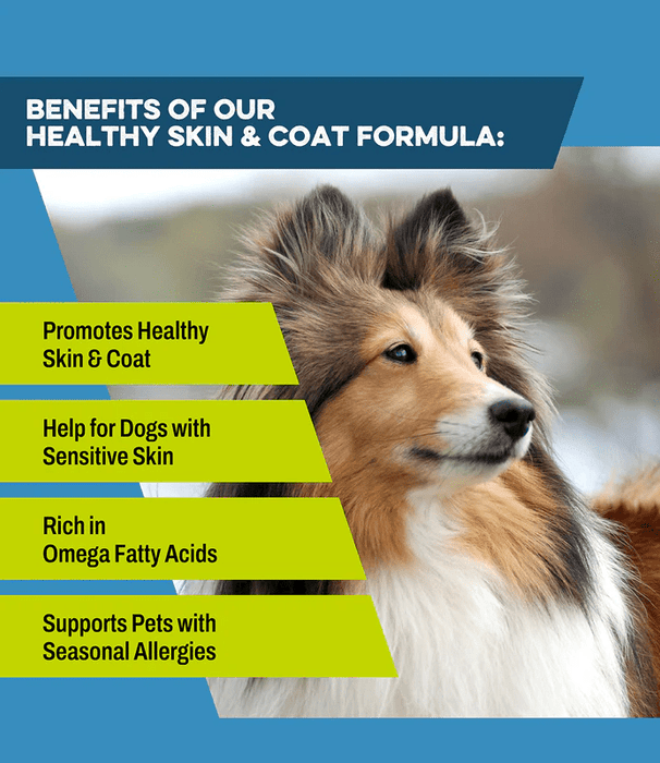 K9 Power Show Stopper Skin & Coat Supplement for Dogs - OGK5 - 1 lb - 5