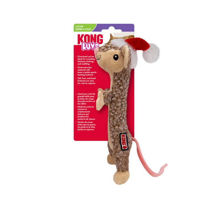 Holiday Cat Luvs Mouse One size Color Brown