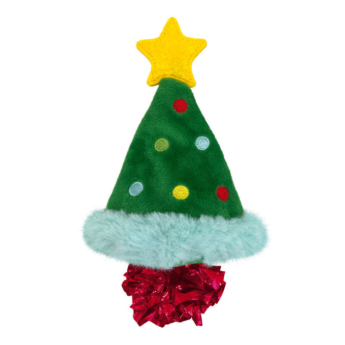 Holiday Crackles Christmas Tree One size Color Green