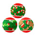 Holiday SqueakAir® Balls 6-pk Md Color Multi