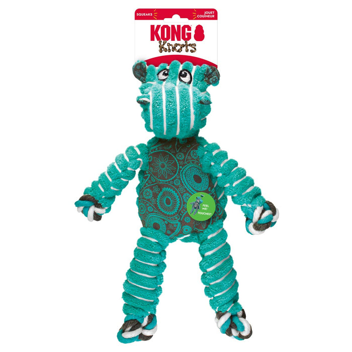 Floppy Knots Hippo Color Teal