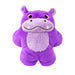 Snuzzles Hippo Color Purple