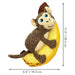 Pull-A-Partz™ Pals Monkey Color Tan