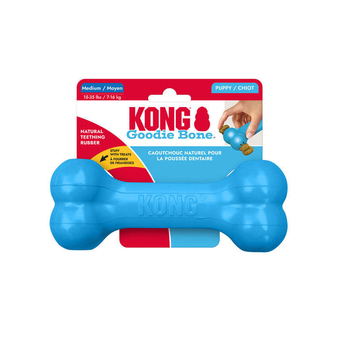 KONG Puppy Goodie Bone Md Color Blue Pink