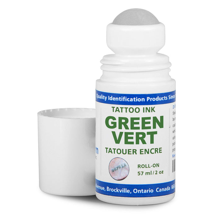 Ketchum Roll - On Animal Tattoo Ink - 5IG1 - Green Roll - On Animal Tattoo Ink, 2 oz - 5
