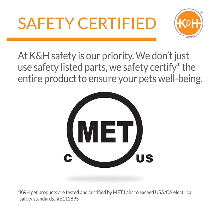 K&H Heated A - Frame Cat Shelter – Indoor/Outdoor, Weatherproof, Thermostatically Controlled Heated Kitty House for Feral & Small Cats - Jeffers - Home Goods & Gifts > Seasonal Holiday Decor