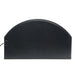 K&H Lectro - Kennel Igloo Style Heated Pad – Half - Round Indoor/Outdoor Dog House Heater - PCU7 - Black - Medium - 15" x 24" (60W) - 2