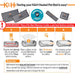 K&H Pet Bed Warmer – Indoor Heated Pad for Cats & Dogs, Thermostatically Controlled, Energy - Efficient, Safe for Arthritis & Comfort - PCVA - Grey - Small (10.25" x 9.25") 4W - 6