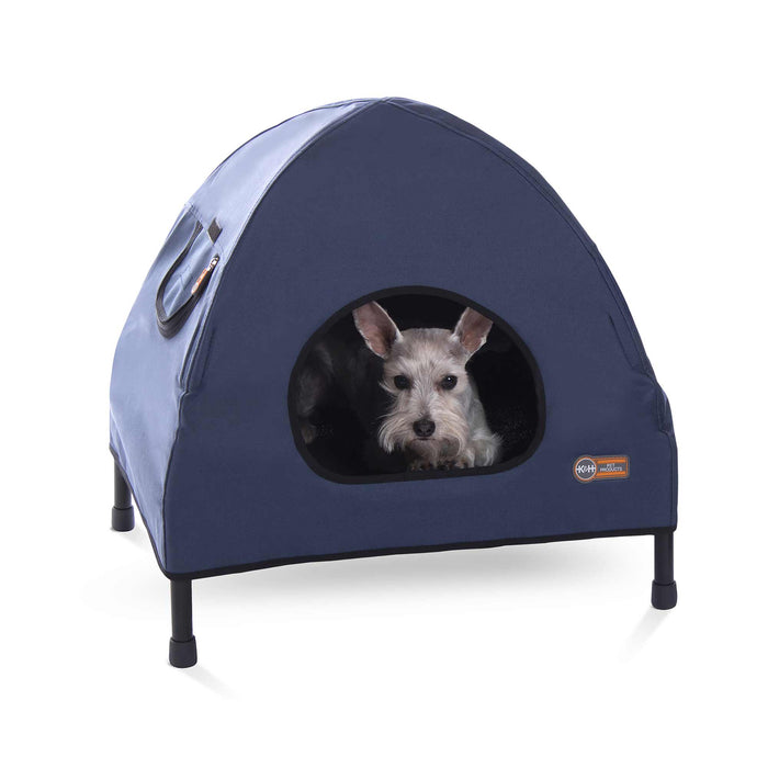 K&H Pet Products Original Pet Cot House - PCGK - Navy Blue - Medium - 15