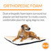 K&H Pet Products Ortho Thermo - Bed Heated Dog Bed, Fleece - PCGQ - White - XLarge - 3