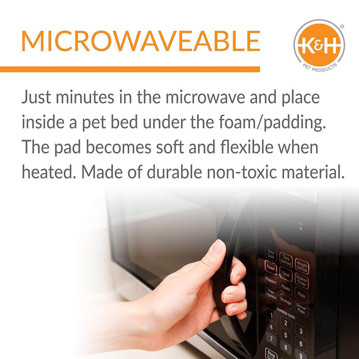 K&H Reusable Microwavable Pet Bed Warmer for Indoor & Outdoor Use with Dogs and Cats - Jeffers - Home Goods & Gifts > Seasonal Holiday Decor