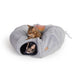 K&H Thermo - Kitty Heated Cat Tunnel – Indoor Heated Cat Bed and Play Tunnel with Machine Washable Pillow - Jeffers - Home Goods & Gifts > Seasonal Holiday Decor