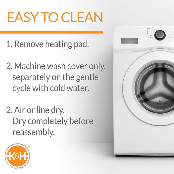 K&H Thermo - Pet Heated Mat for Small Dogs and Cats – Indoor Heated Bed Pad - Jeffers - Home Goods & Gifts > Seasonal Holiday Decor