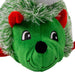 KONG Holiday Comfort Plus HedgeHug Dog Toy with Squeaker, Assorted Colors - K9AAM - Medium - Assorted - 1 ct - 8