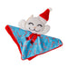 KONG Holiday Crackles Plush Catnip Cat Toys - K9AA5 - Santa Kitty - One Size - 5