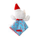 KONG Holiday Crackles Plush Catnip Cat Toys - K9AA5 - Santa Kitty - One Size - 8