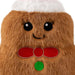 Kong Holiday Snuzzles Plush Gingerbread Doy Toy, Squeaks & Crinkles - K9AAZ - Medium - Brown - 1 ct - 3