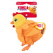 KONG Layerz Forage Animal Plush Dog Toy – Treat Puzzle with Squeaker & Crinkle - K9ABW - Rooster - Medium - 1 ct - 14