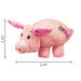 KONG Phatz Pig Plush Dog Toy with Low - Tone Squeaker - K9AD7 - Pink - XSmall - 1 ct - 3