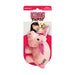 KONG Phatz Pig Plush Dog Toy with Low - Tone Squeaker - K9AD8 - Pink - Small - 1 ct - 5