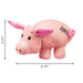 KONG Phatz Pig Plush Dog Toy with Low - Tone Squeaker - K9AD9 - Pink - Medium - 1 ct - 10