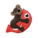 KONG Pull - A - Partz™ 2 - in - 1 Squeaky Plush Dog Toy - K9AD1 - Bear - Medium - 1 ct - 9