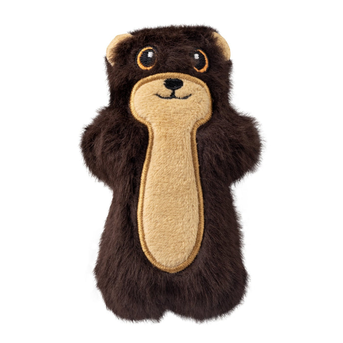 KONG Snuzzles Mini Squeaky Plush Dog Toy - K9ACC - Otter - XSmall - 1 ct - 1