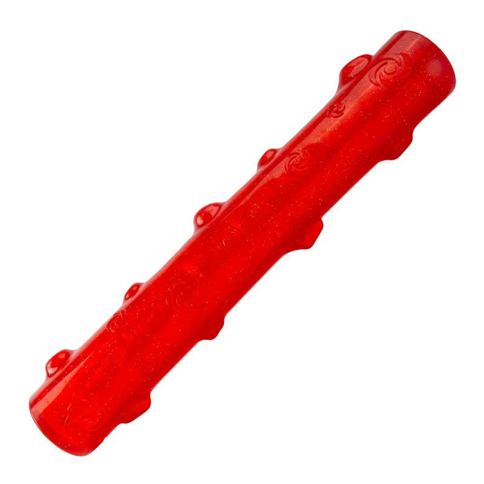 KONG Squeezz® Holiday Dog Toys – Fun Fetch & Chew Toys, Assorted Colors - K9ABB - Crackle Stick - Large - 1 ct - 10