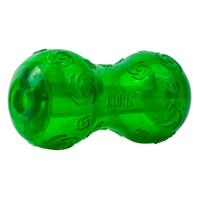 KONG Squeezz® Holiday Dog Toys – Fun Fetch & Chew Toys, Assorted Colors - K9ABC - Dumbbell - Small - 1 ct - 21