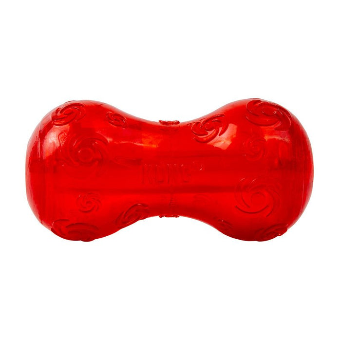 KONG Squeezz® Holiday Dog Toys – Fun Fetch & Chew Toys, Assorted Colors - K9ABC - Dumbbell - Small - 1 ct - 18