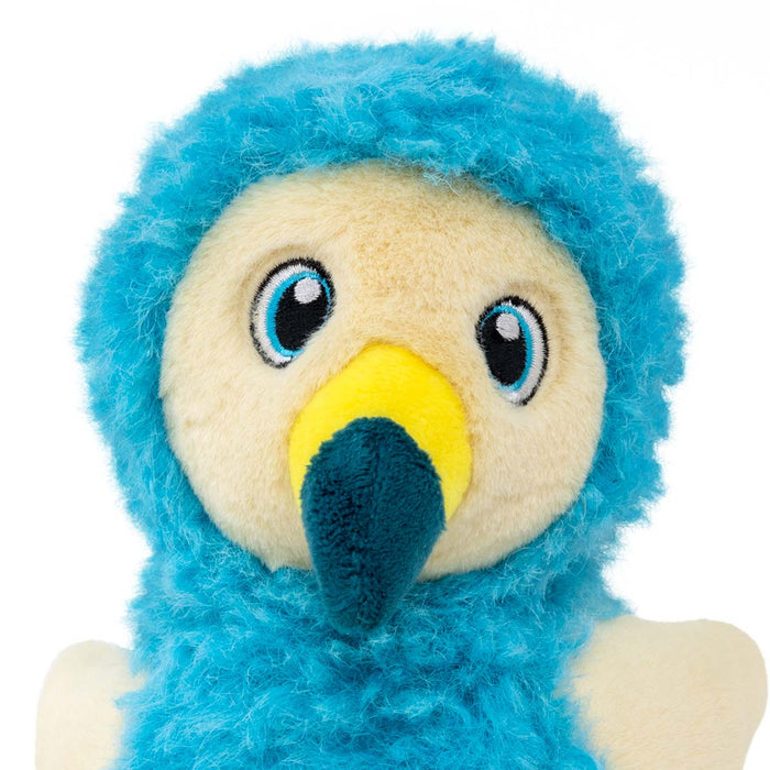 KONG Toughz Squeaky Plush Dog Toy – Medium, Durable & Soft - K9ABS - Dodo Bird - Medium - 1 ct - 17