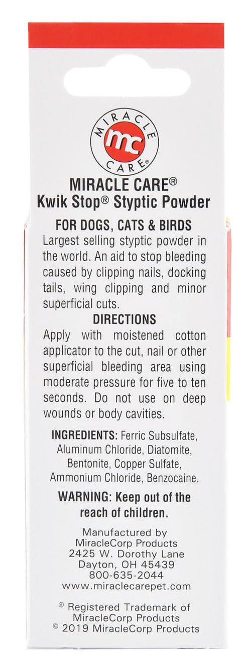 Kwik-Stop Styptic Powder — Lambert Vet Supplies