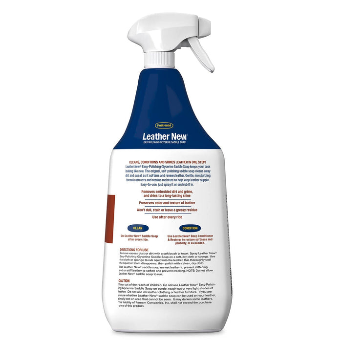Leather New Saddle Soap - FALQ - 32 oz - 2