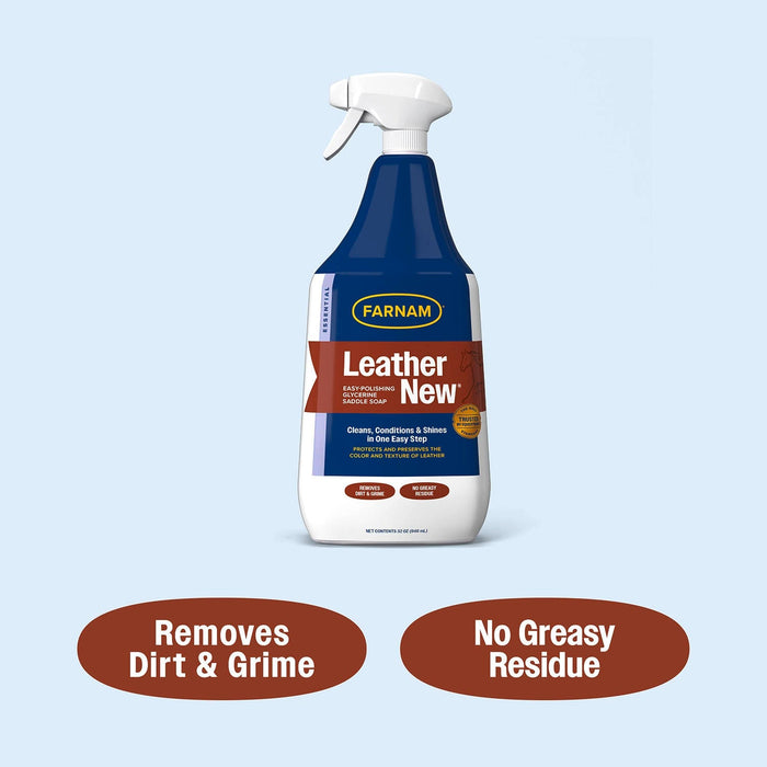 Leather New Saddle Soap - FALQ - 32 oz - 4
