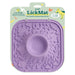 LickMat Slow Feeder Puzzle Mat for Dogs – Interactive, Non - Slip, BPA - Free Enrichment & Anxiety Relief - WO2BP - Lavender - 1 ct - 4