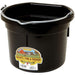 Little Giant Flat - Back Buckets – Impact - Resistant, Easy to Hang, 8 qt & 20 qt - M31C2 - Black - 8 qt (2 gallons) - 9