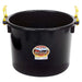 Little Giant Muck Tub – 40 & 70 Quart Heavy Duty Muck Bucket with Plastic Handles - M31C6 - 40 qt - Black - 5