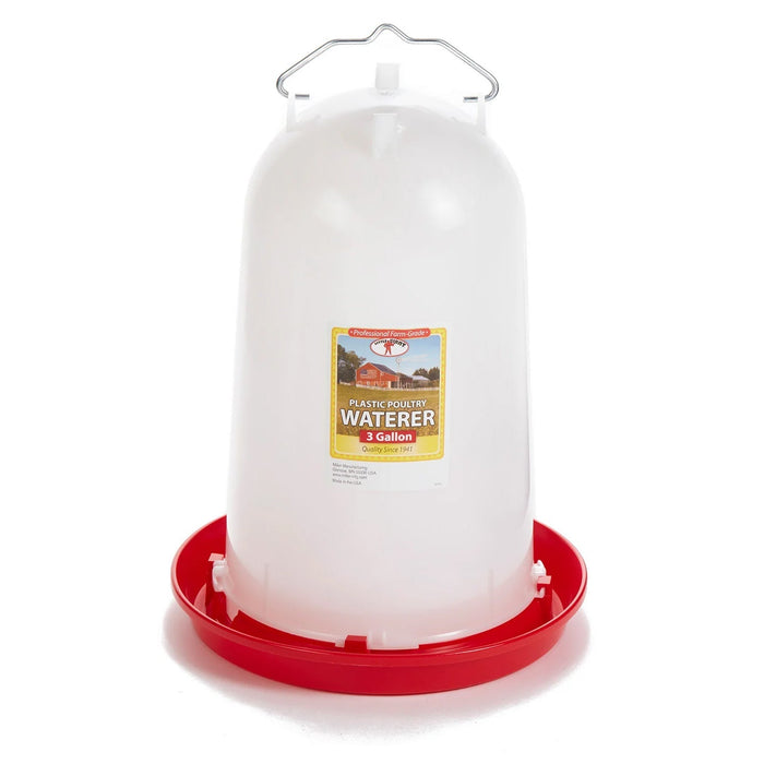 Little Giant Plastic Poultry Fountain, 3 Gallon - BEF9 - 1