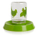 Lixit Chicken Waterer/Feeder with Reversible Base - L8L4 - 1/2 gallon - 1