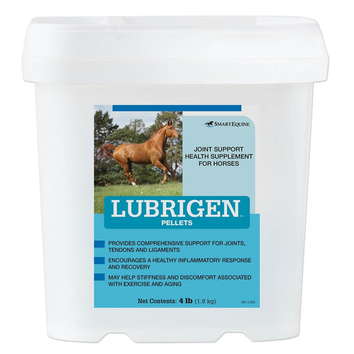 Lubrigen, Joint Health Supplement for Horses, Pellets - SMACE - 4 lb Bucket - 1