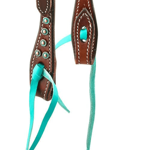 Martin Antique Turquoise Sliding Ear Headstall - CR1H2 - 5
