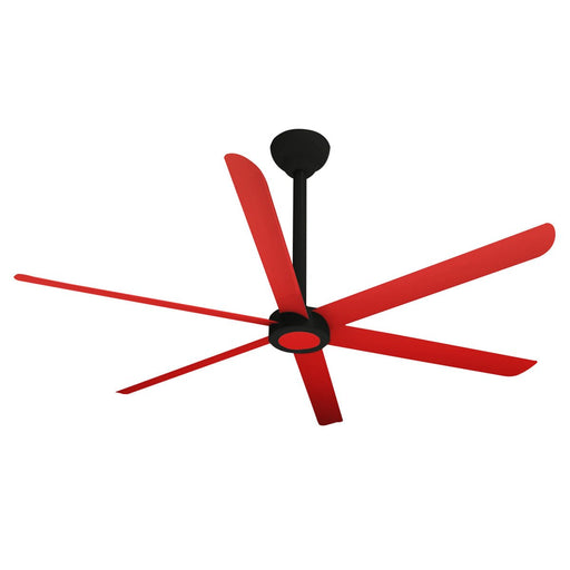 Maxx Air Indoor 6 - Speed HVLS Ceiling Fan - VTLB1 - Red - 1