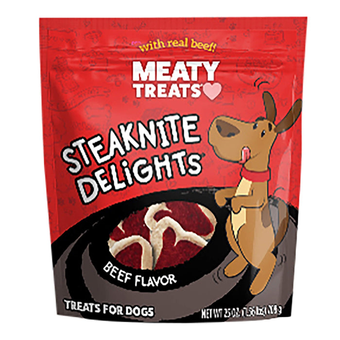 Meaty Treats Steaknite Delites, 25 oz - SUS3S - 25 oz - Beef - 1
