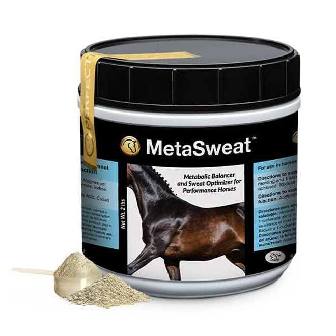 MetaSweat Metabolic Balancer & Sweat Optimizer for Performance Horses - PEPBA - 2 lb Tub - 1