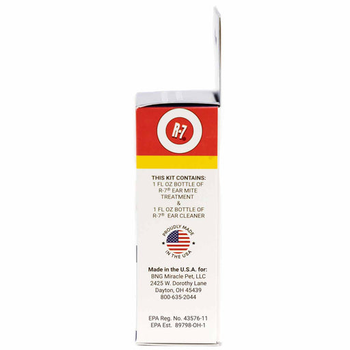 Miracle Care R - 7M Ear Mite Treatment Kit for Cats, 1 oz - 006MC-424268 - 2