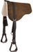 Mustang Faux Suede Bareback Pad with Stirrups, 30" x 26" - 121QP - Brown - 3