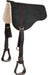 Mustang Faux Suede Bareback Pad with Stirrups, 30" x 26" - 121QQ - Black - 5